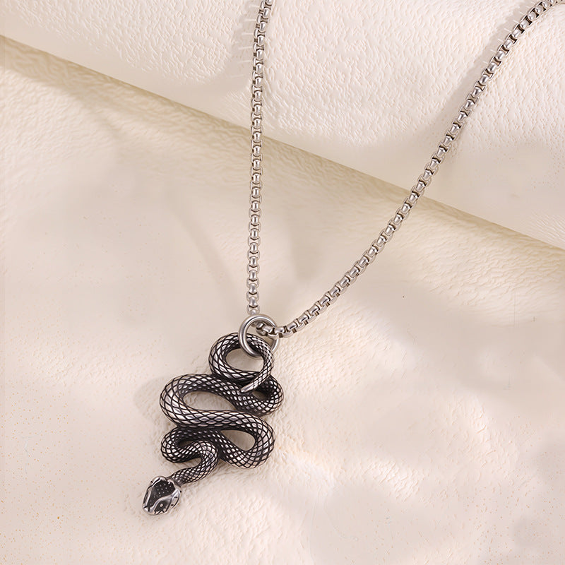 Snake Pendant Necklace