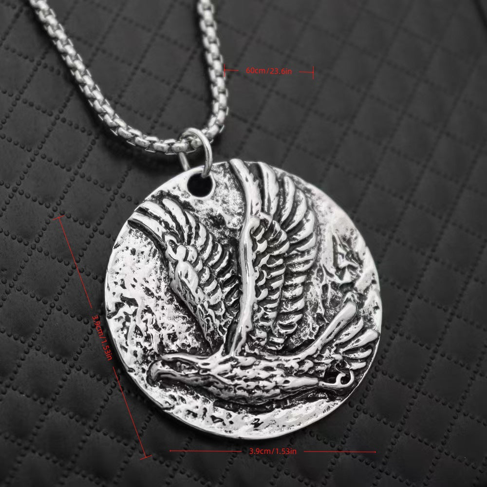 Eagle Wing Alloy Necklace